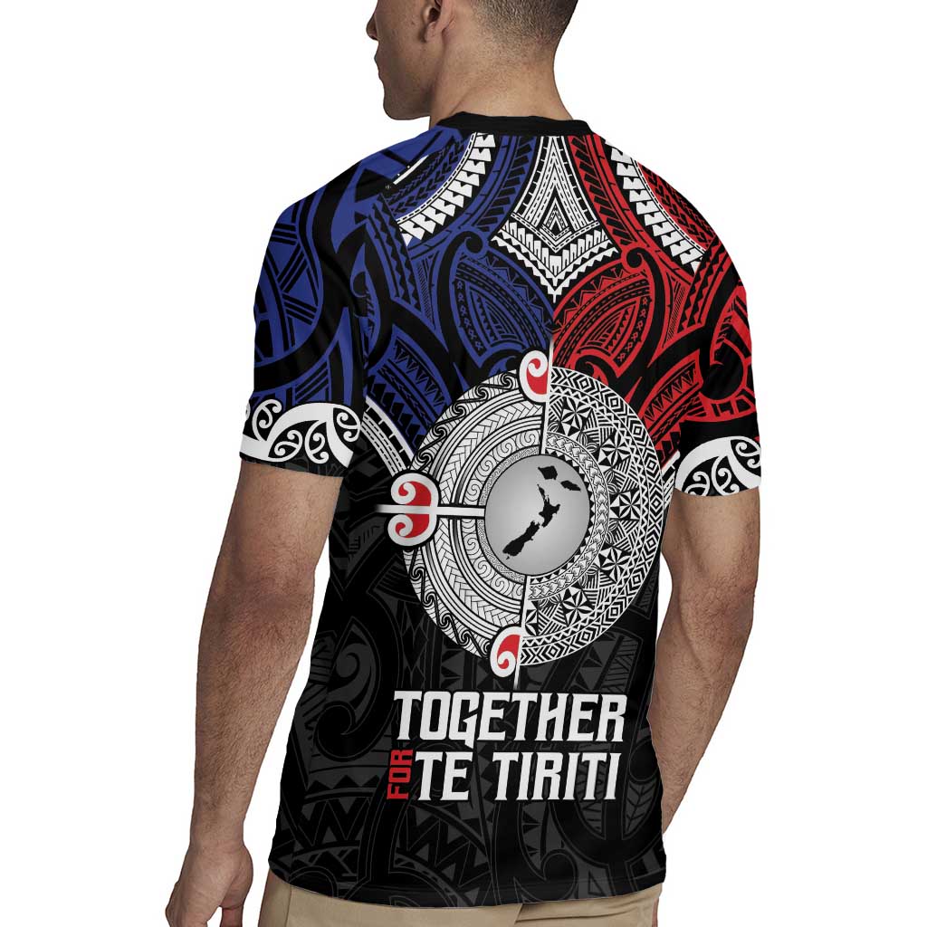Aotearoa and Samoa Mo Te Tiriti Rugby Jersey Tangata Moana Stand with Tangata Whenua