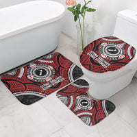 Aotearoa Proud To Be Maori Bathroom Set New Zealand Fight Together - Polynesian Pride
