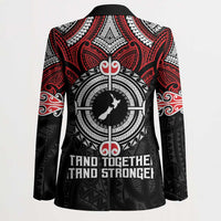 Aotearoa Proud To Be Maori Blazer New Zealand Fight Together - Polynesian Pride