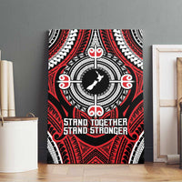 Aotearoa Proud To Be Maori Canvas Wall Art New Zealand Fight Together LT9 - Polynesian Pride