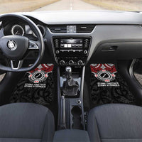 Aotearoa Proud To Be Maori Car Mats New Zealand Fight Together LT9 Set 2pcs - Front Red - Polynesian Pride