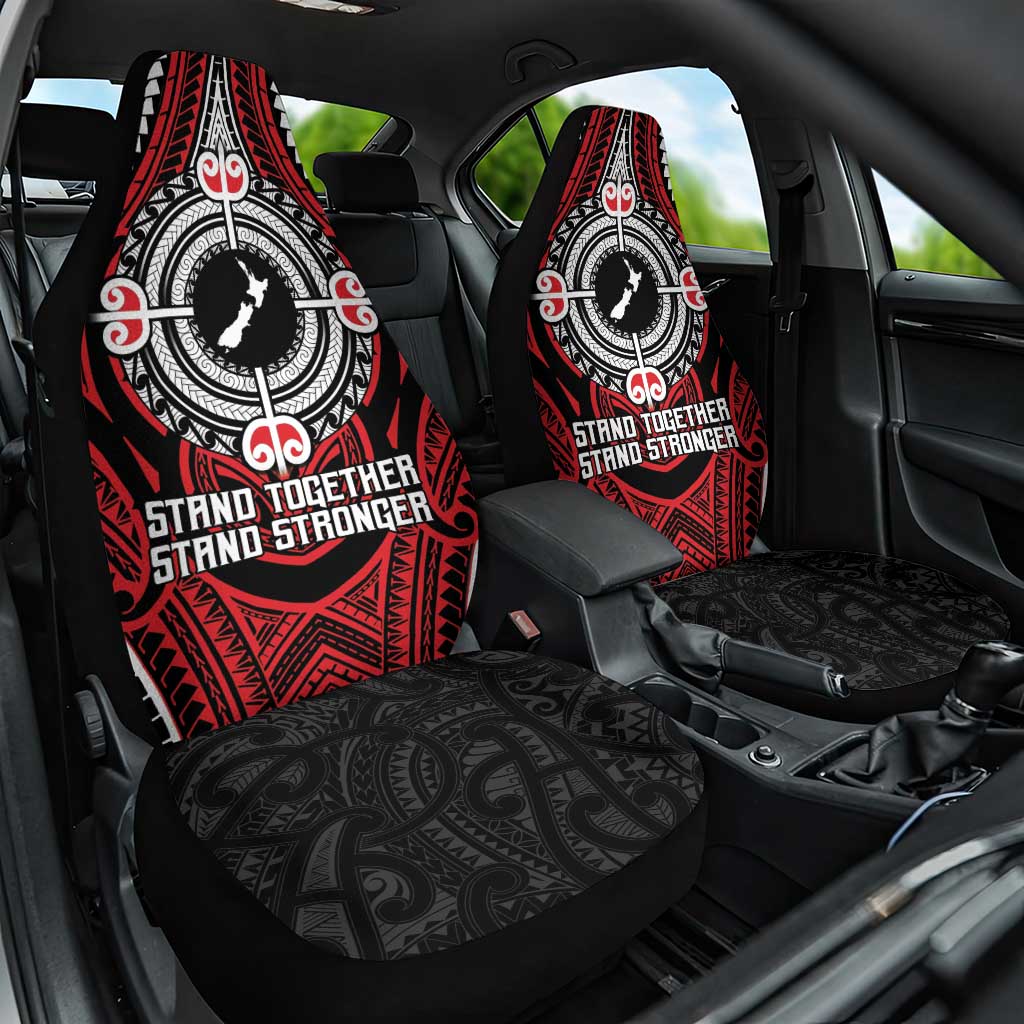 Aotearoa Proud To Be Maori Car Seat Cover New Zealand Fight Together