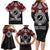 Aotearoa Proud To Be Maori Family Matching Long Sleeve Bodycon Dress and Hawaiian Shirt New Zealand Fight Together