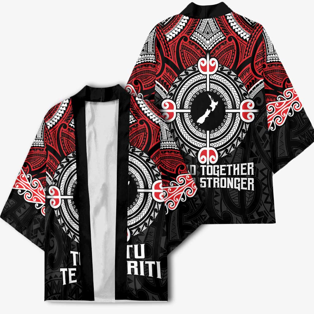 Aotearoa Proud To Be Maori Kimono New Zealand Fight Together - Polynesian Pride