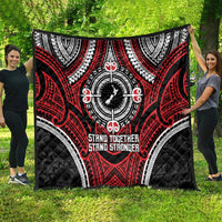 Aotearoa Proud To Be Maori Quilt New Zealand Fight Together