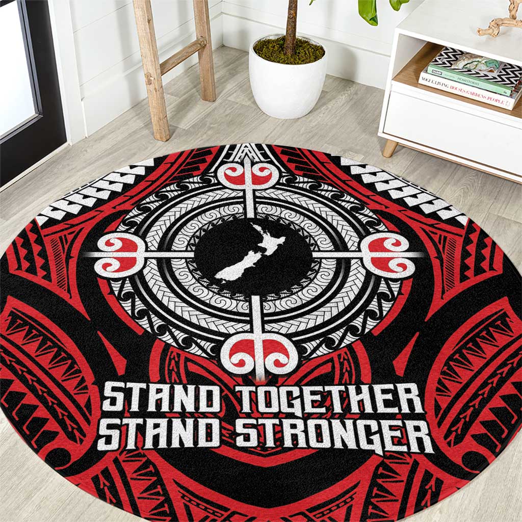 Aotearoa Proud To Be Maori Round Carpet New Zealand Fight Together