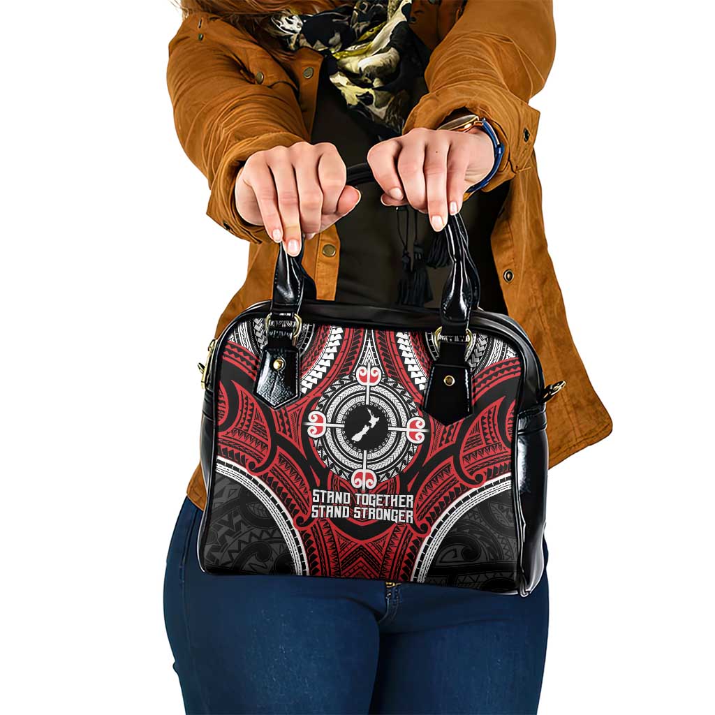 Aotearoa Proud To Be Maori Shoulder Handbag New Zealand Fight Together