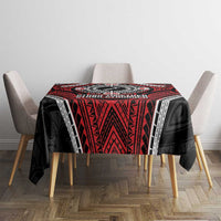 Aotearoa Proud To Be Maori Tablecloth New Zealand Fight Together LT9 - Polynesian Pride