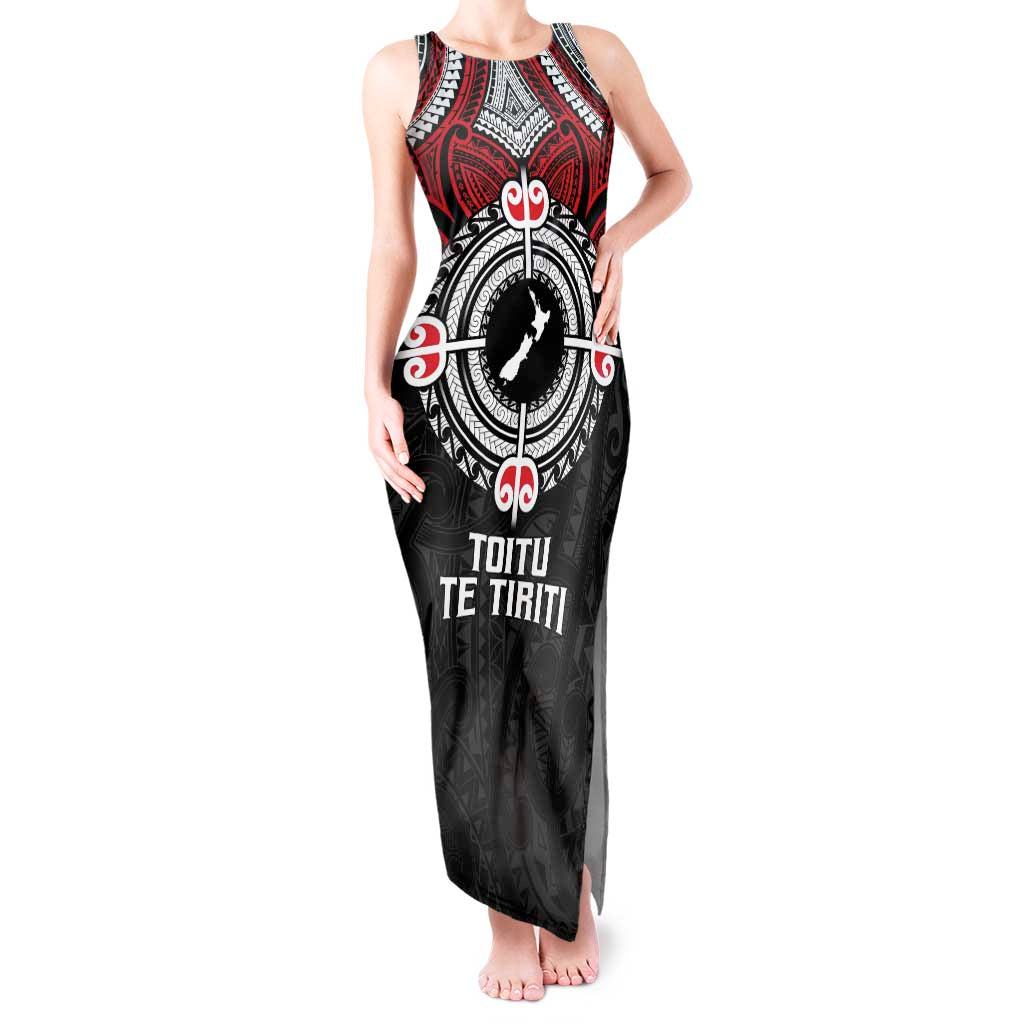 Aotearoa Proud To Be Maori Tank Maxi Dress New Zealand Fight Together