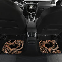Personalised Valentines Day Romantic Lovers Car Mats LT9 - Polynesian Pride