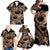 Polynesia Valentines Day Forever In My Heart Tattoo Family Matching Off Shoulder Maxi Dress and Hawaiian Shirt Gold Style LT9 - Polynesian Pride