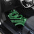 Polynesia Valentines Day Forever In My Heart Tattoo Car Mats Green Style LT9 - Polynesian Pride