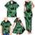 Polynesia Valentines Day Forever In My Heart Tattoo Family Matching Tank Maxi Dress and Hawaiian Shirt Green Style LT9 - Polynesian Pride