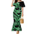 Polynesia Valentines Day Forever In My Heart Tattoo Mermaid Dress Green Style LT9 Women Green - Polynesian Pride