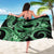 Polynesia Valentines Day Forever In My Heart Tattoo Sarong Green Style LT9 - Polynesian Pride