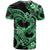 Polynesia Valentines Day Forever In My Heart Tattoo T Shirt Green Style LT9 - Polynesian Pride