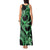 Polynesia Valentines Day Forever In My Heart Tattoo Tank Maxi Dress Green Style LT9 - Polynesian Pride