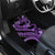 Polynesia Valentines Day Forever In My Heart Tattoo Car Mats Purple Style LT9 - Polynesian Pride