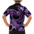 Polynesia Valentines Day Forever In My Heart Tattoo Family Matching Mermaid Dress and Hawaiian Shirt Purple Style LT9 - Polynesian Pride