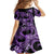 Polynesia Valentines Day Forever In My Heart Tattoo Family Matching Off Shoulder Short Dress and Hawaiian Shirt Purple Style LT9 - Polynesian Pride