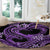 Polynesia Valentines Day Forever In My Heart Tattoo Round Carpet Purple Style LT9 - Polynesian Pride