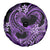 Polynesia Valentines Day Forever In My Heart Tattoo Spare Tire Cover Purple Style LT9 - Polynesian Pride