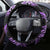 Polynesia Valentines Day Forever In My Heart Tattoo Steering Wheel Cover Purple Style LT9 - Polynesian Pride