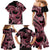 Polynesia Valentines Day Forever In My Heart Tattoo Family Matching Mermaid Dress and Hawaiian Shirt Pink Style LT9 - Polynesian Pride