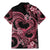 Polynesia Valentines Day Forever In My Heart Tattoo Family Matching Mermaid Dress and Hawaiian Shirt Pink Style LT9 - Polynesian Pride