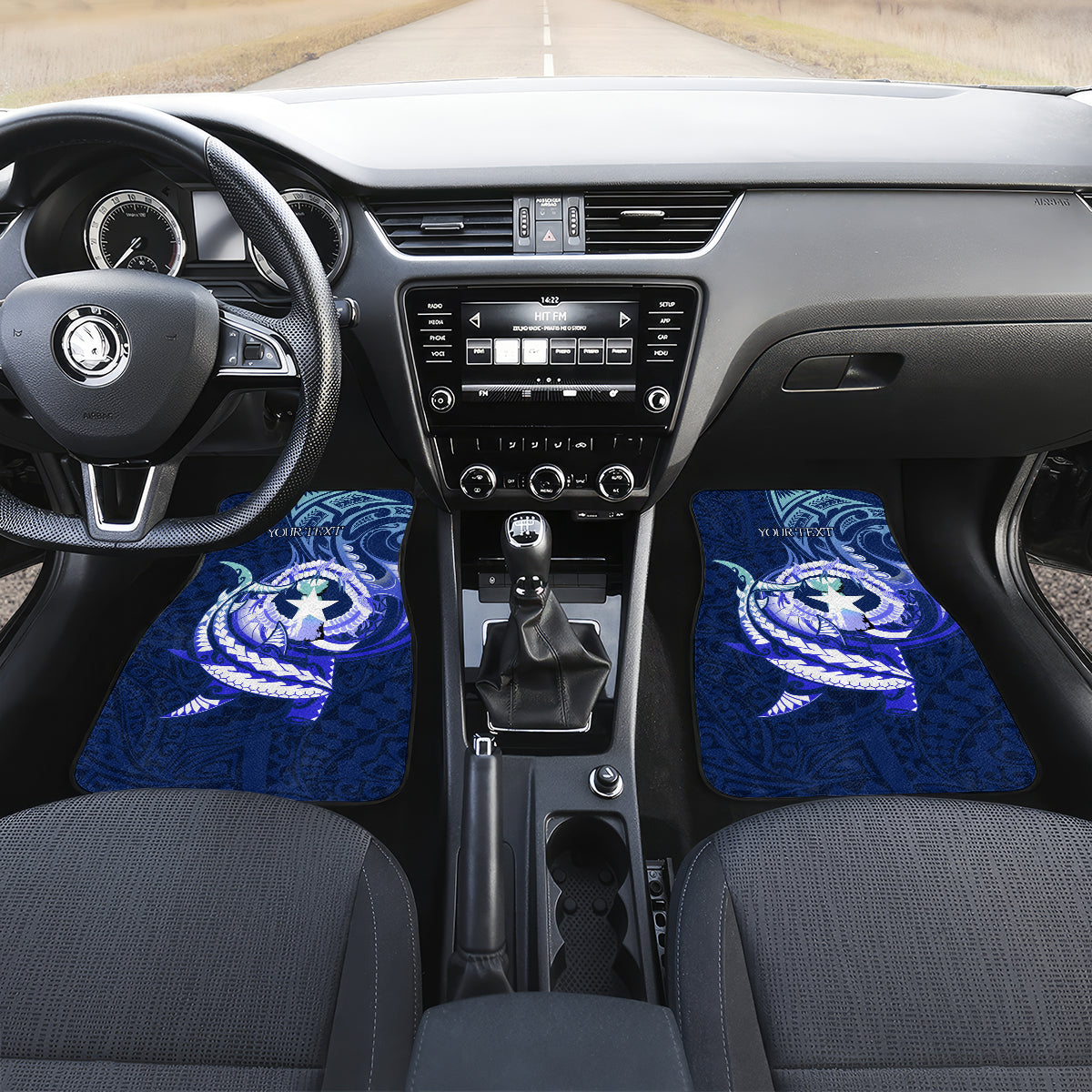 Personalised Northern Mariana Islands Car Mats Commonwealth Day 2024