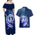 Personalised Northern Mariana Islands Couples Matching Off Shoulder Maxi Dress and Hawaiian Shirt Commonwealth Day 2024 LT9 - Polynesian Pride