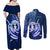 Personalised Northern Mariana Islands Couples Matching Off Shoulder Maxi Dress and Long Sleeve Button Shirt Commonwealth Day 2024 LT9 - Polynesian Pride