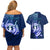 Personalised Northern Mariana Islands Couples Matching Off Shoulder Short Dress and Hawaiian Shirt Commonwealth Day 2024 LT9 - Polynesian Pride