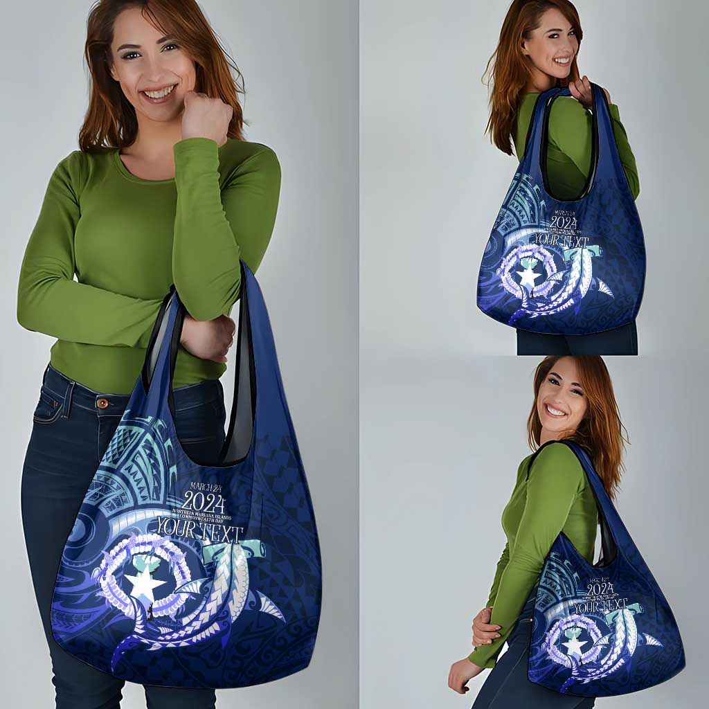 Personalised Northern Mariana Islands Grocery Bag Commonwealth Day 2024