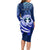 Personalised Northern Mariana Islands Long Sleeve Bodycon Dress Commonwealth Day 2024 LT9 - Polynesian Pride