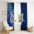 Personalised Northern Mariana Islands Window Curtain Commonwealth Day 2024