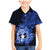 Northern Mariana Islands Ylang-ylang Mwarmwar Family Matching Mermaid Dress and Hawaiian Shirt Polynesian Blue Style LT9 Son's Shirt Blue - Polynesian Pride