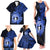 Northern Mariana Islands Ylang-ylang Mwarmwar Family Matching Tank Maxi Dress and Hawaiian Shirt Polynesian Blue Style LT9 - Polynesian Pride