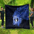 Northern Mariana Islands Ylang-ylang Mwarmwar Quilt Polynesian Blue Style