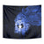 Northern Mariana Islands Ylang-ylang Mwarmwar Tapestry Polynesian Blue Style