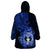 Northern Mariana Islands Ylang-ylang Mwarmwar Wearable Blanket Hoodie Polynesian Blue Style LT9 - Polynesian Pride