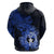 Northern Mariana Islands Ylang-ylang Mwarmwar Zip Hoodie Polynesian Blue Style LT9 - Polynesian Pride