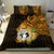 Northern Mariana Islands Ylang-ylang Mwarmwar Bedding Set Polynesian Gold Style