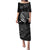 Personalised FSM Culture Day Puletasi Hammerhead Shark Tribal 2024 LT9 Long Dress Black - Polynesian Pride