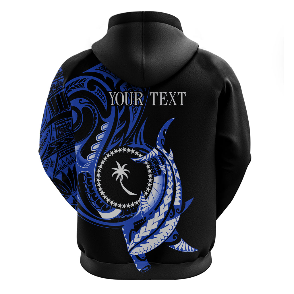 Personalised Chuuk FSM Culture Day Zip Hoodie Hammerhead Shark Tattoo 2024 LT9 - Polynesian Pride