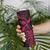 Hawaii Maui Islands Pacific Plumeria Skinny Tumbler Pink Polynesian Tattoo