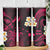 Hawaii Maui Islands Pacific Plumeria Skinny Tumbler Pink Polynesian Tattoo