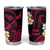 Hawaii Maui Islands Pacific Plumeria Tumbler Cup Pink Polynesian Tattoo