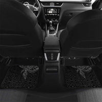 Papua New Guinea 50th Independence Day Car Mats Simple Oro Tapa Pattern LT9 Set 2pcs - Back Black - Polynesian Pride