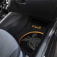 Papua New Guinea 50th Independence Day Car Mats Simple Oro Tapa Pattern LT9 - Polynesian Pride